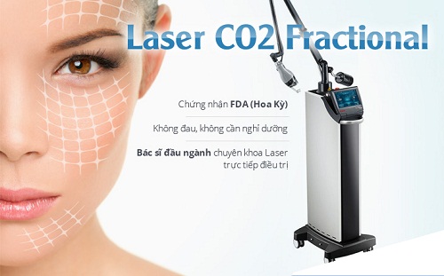 Laser CO2 fractional: 